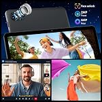 Tablet 2026 Android 16 Tablets, 10.1 Inch Tablet with HD Display, 18GB RAM 128GB ROM /2TB TF, Gemini AI 2.0, Daul Speaker and Cameras, 6000mAh, Widevine L1, 2 in 1 Tablets with Keyboard Mouse Stylus