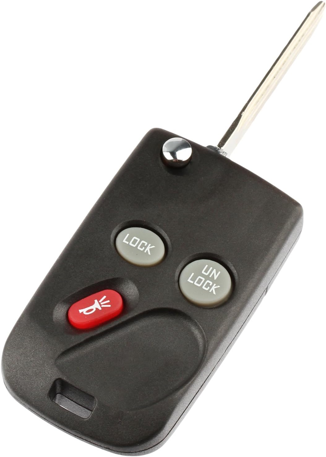 Flip Key Fob Remote fits Chevy Astro Blazer S10 Silverado Suburban Tahoe / GMC Jimmy