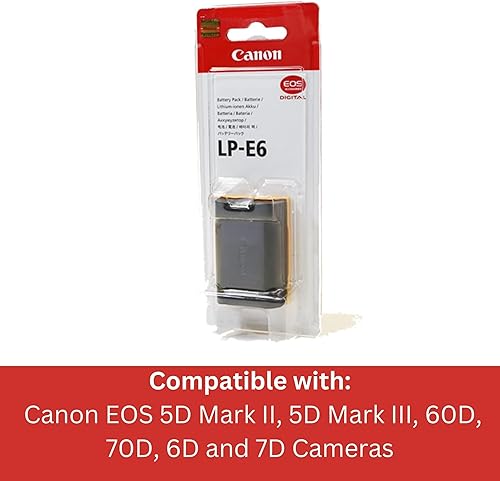 Miniatura 4 de Canon Paquete de baterías LP-E6