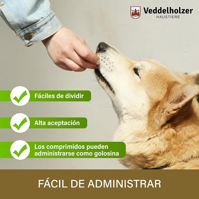 Foto 4 de 7 de Veddelholzer 50 Comprimidos masticables para la diarrea. Complemento alimenticio para Perros y Gatos…
