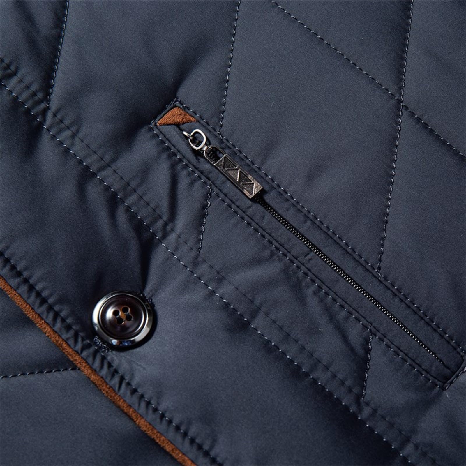 TYUIOP Giacca Primavera Uomo Offerte Ultimo Minuto Giacca Running Uomo Invernale Idrorepellente Gilet Riscaldato Uomo Donna, Leggero Giubbotto Riscaldato in Pile Polare con Ricarica USB Regolabile,