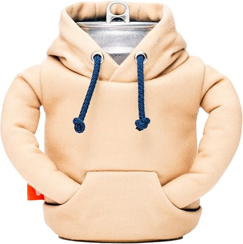 Miniatura 2 de Puffin - Sudadera con capucha - Aislamiento de latas de 12 oz I Botella de cerveza y soda aislante, mantiene las bebidas y bebidas frías - Taco