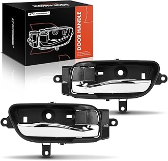 A-Premium Inside Interior Door Handles Compatible with Nissan Altima 2013-2018, Pathfinder 2013-2019, Murano 2015-2019, Maxima, Titan, Titan XD, 2-PC Set, Front or Rear Driver & Passenger Side