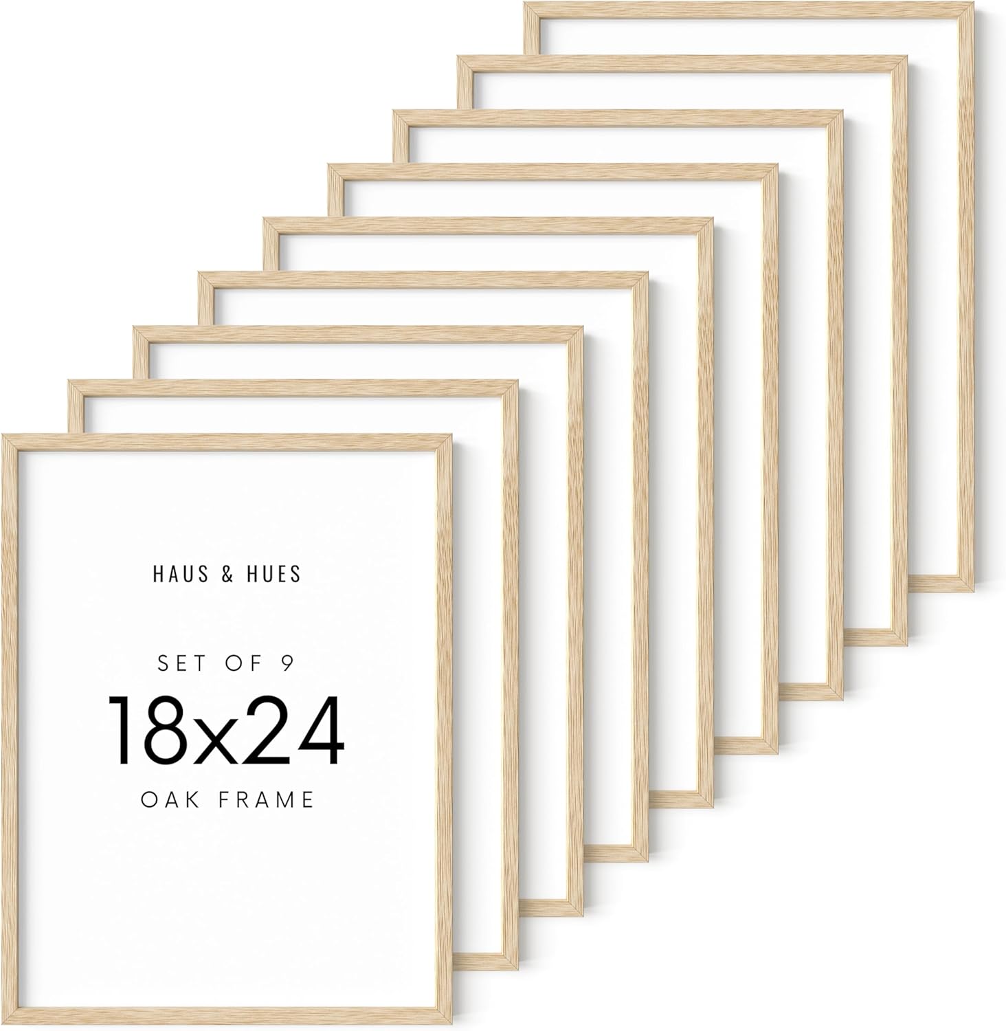 HAUS AND HUES Beige 18 x 24 Poster Frame Set of 918 x 24
