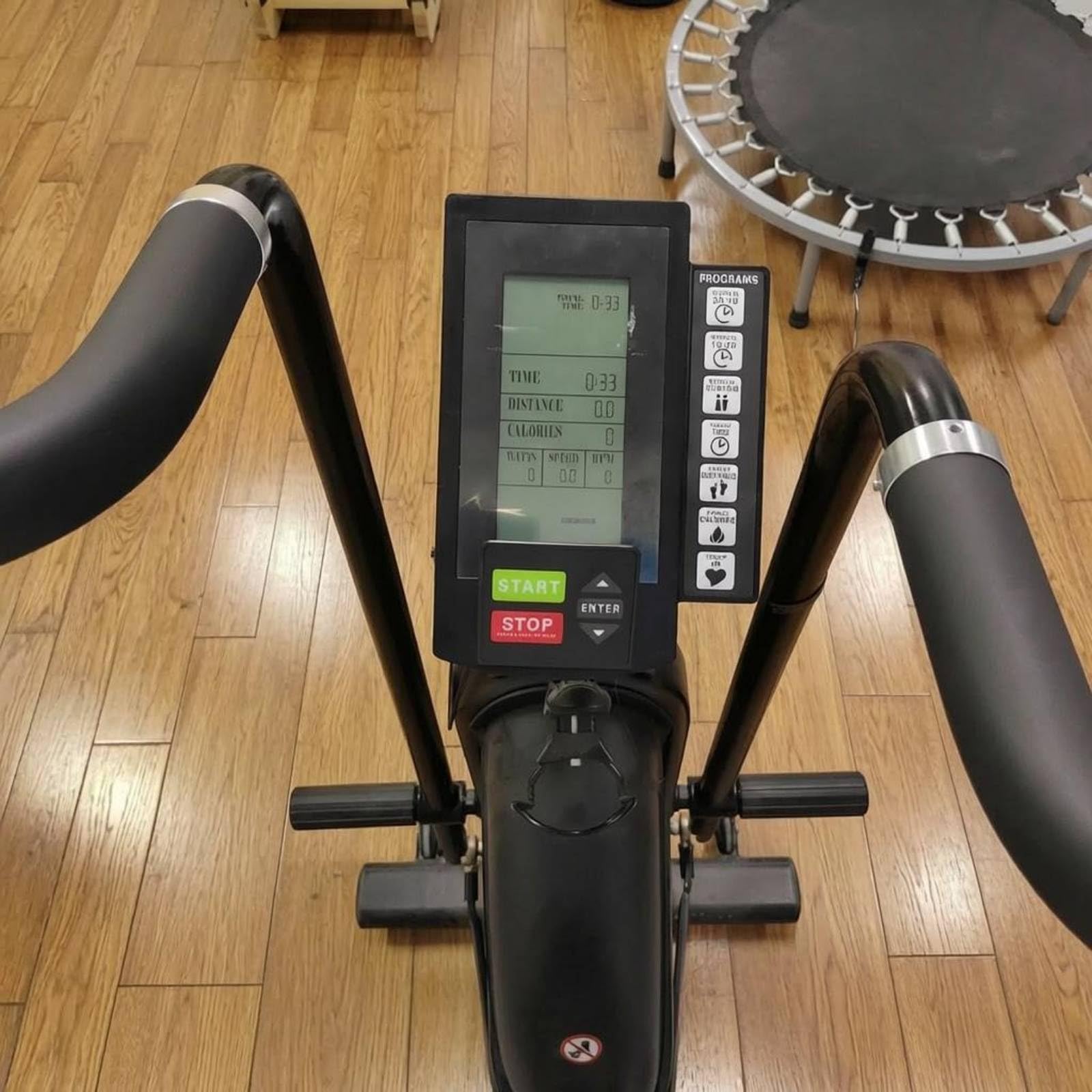 Bluetooth Exercise Bike Display Bici Stazionaria Contachilometri Schermo Digitale Tachimetro Plastica Pannello Allenamento Modalità Target Tempo