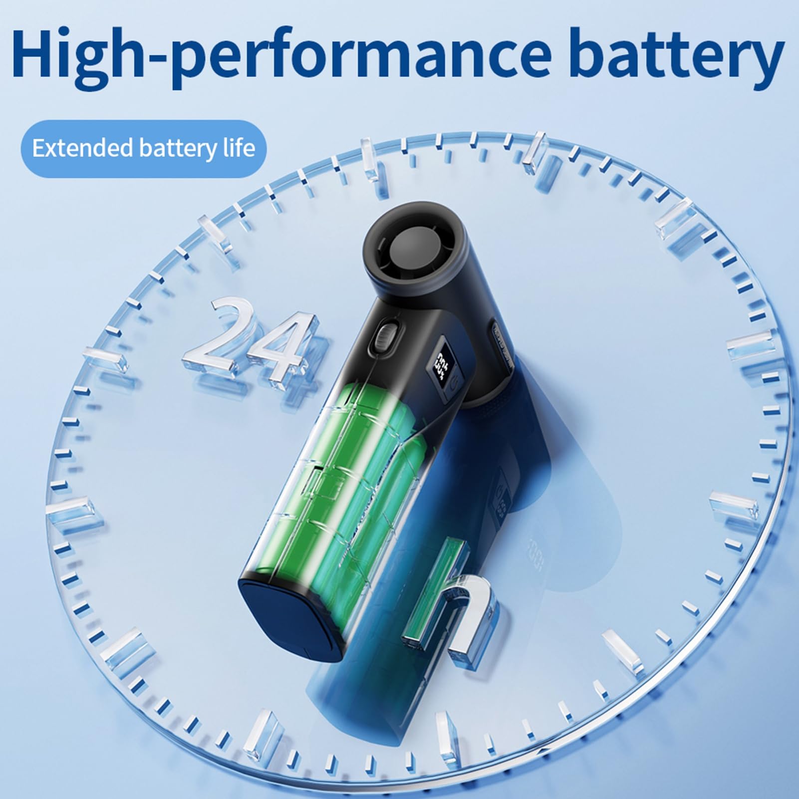 **Dépoussiéreur à Air comprimé 3 en 1 130000 Tr/min 6000 MAh sans