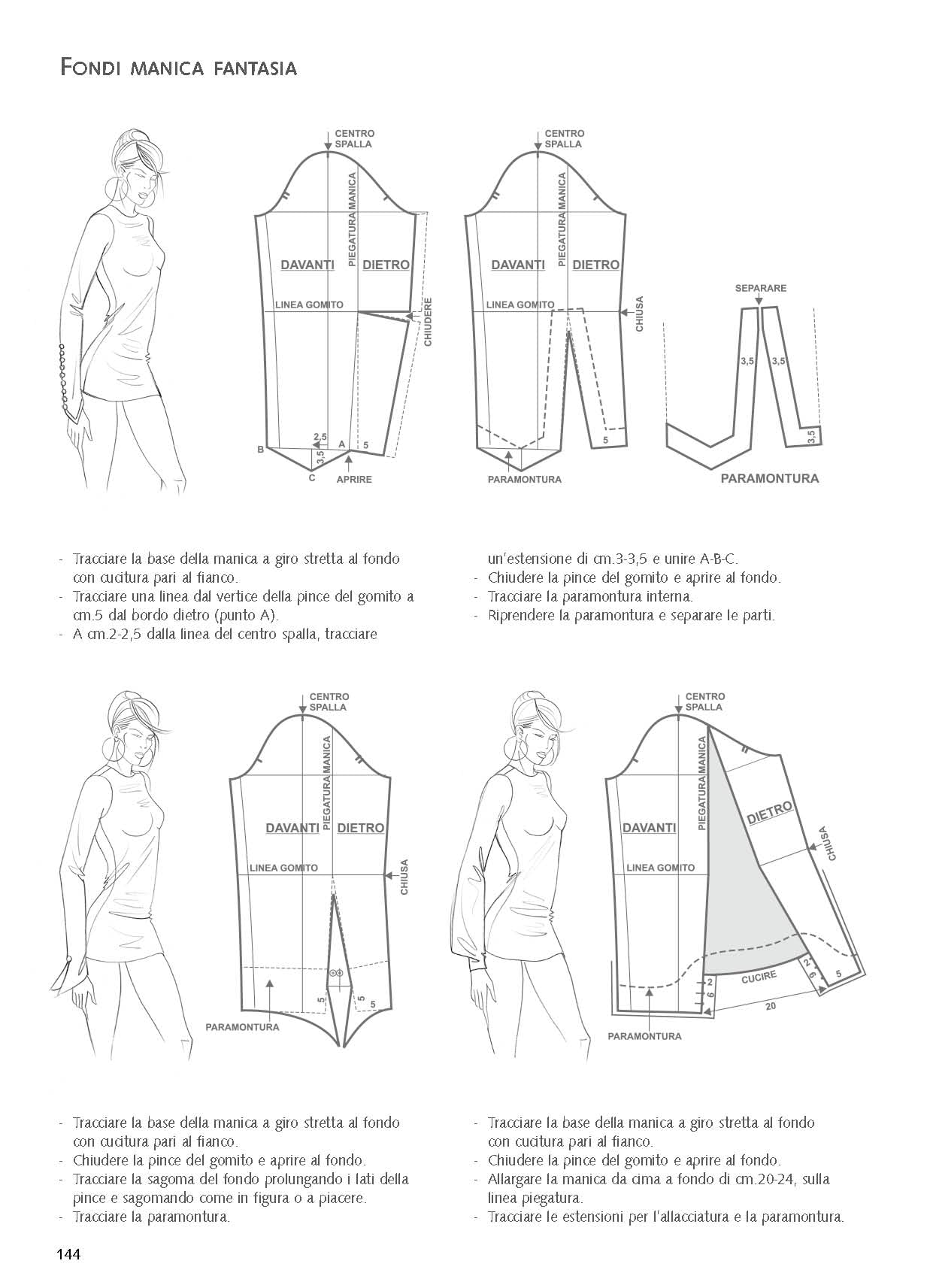 La tecnica dei modelli uomo-donna. Come realizzare abiti, giacche e gilet, tute, intimo, corsetteria. Ediz. ampliata (Vol. 2)