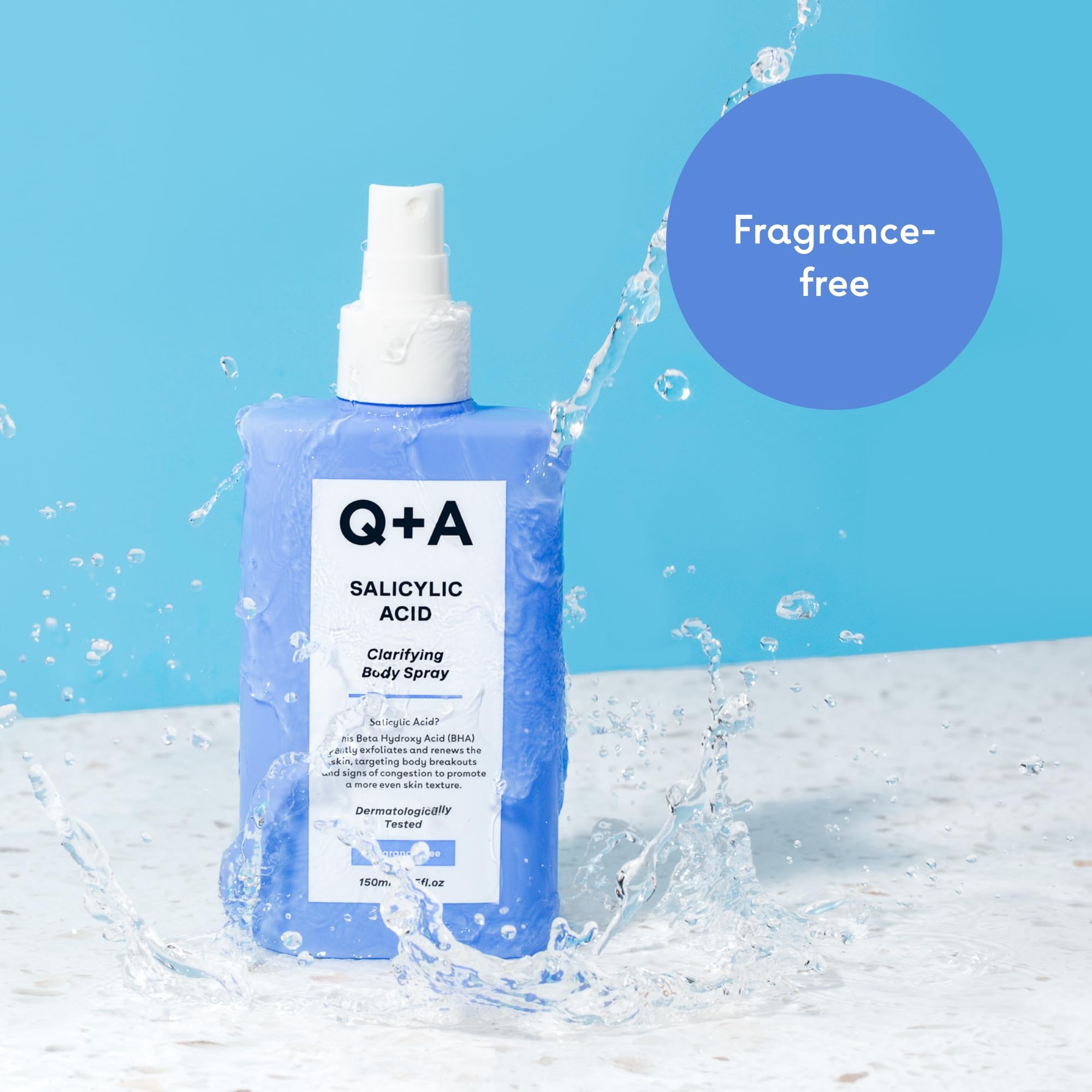 Q+A Salicylic Acid Body Spray