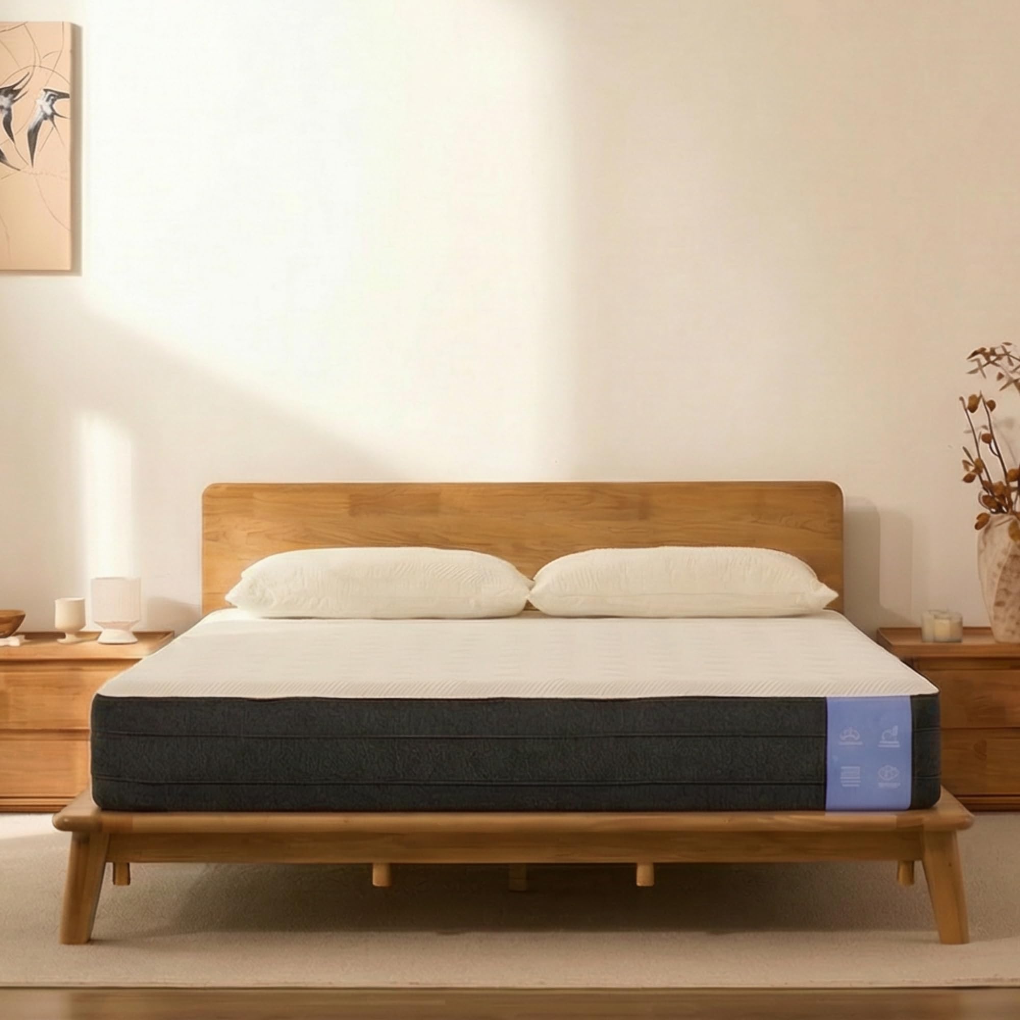 FLEXISPOT Hako G1 Bed and Mattress Set