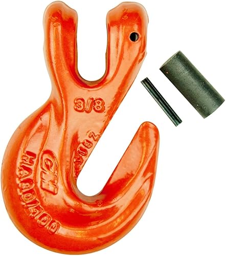 Miniatura 17 de VULCAN Cadena de carpeta con ganchos de agarre de horquilla, grado 70-5/16 pulgadas x 16 pies, carga de trabajo segura de 4,700 libras