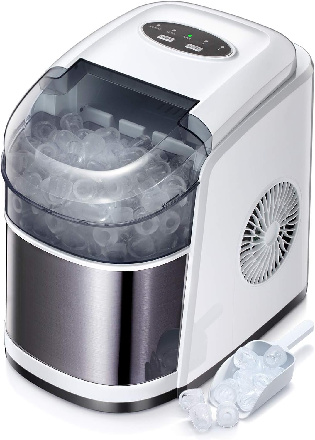 Countertop Ice Maker Portable Ice Making Machine with Self