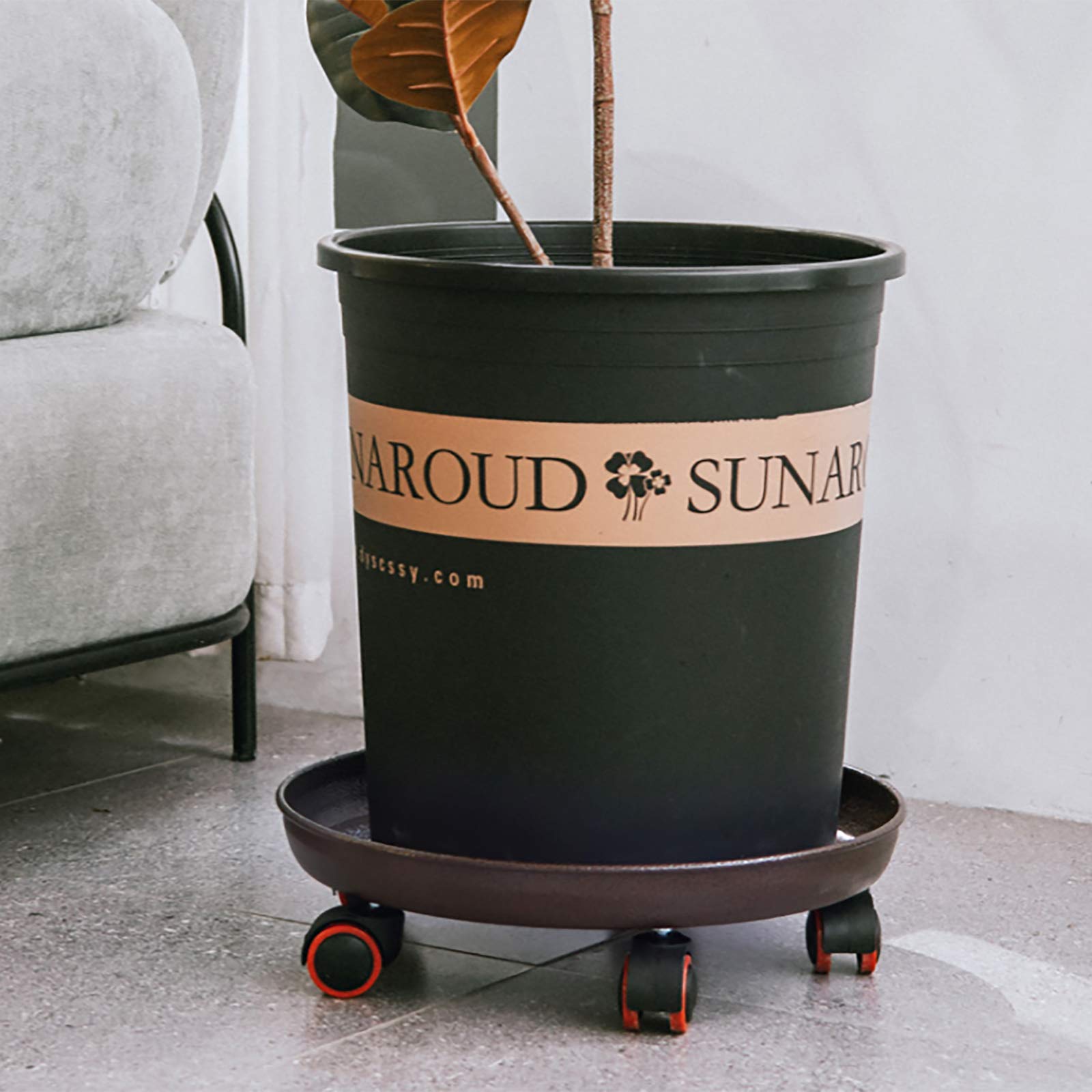 Toyvian Blumenständer Aus Eisen - Stylischer Pflanzentisch Für Drinnen & Draußen