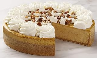 The Dream Factory 10 inch Pumpkin Cheesecake, 80 Ounce - 2 per case.