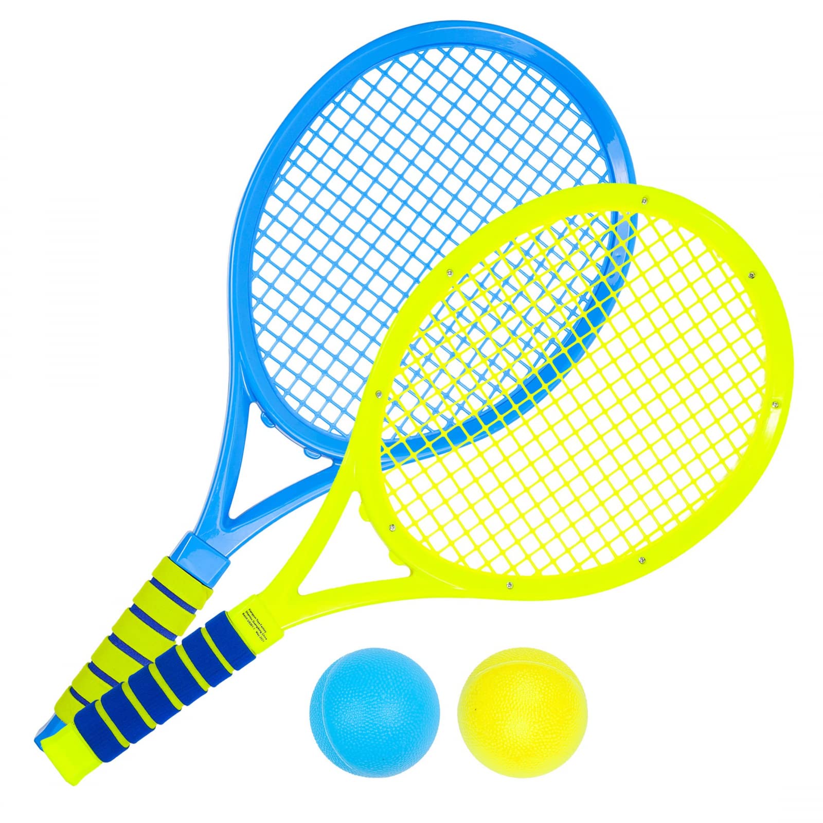 Amagogo 2 Piezas Raqueta de Tenis Juguete para Niños Juegos al Aire Libre Plástico Educativo Ejercicio Diversión Apto para Niños Desde Interacción, B