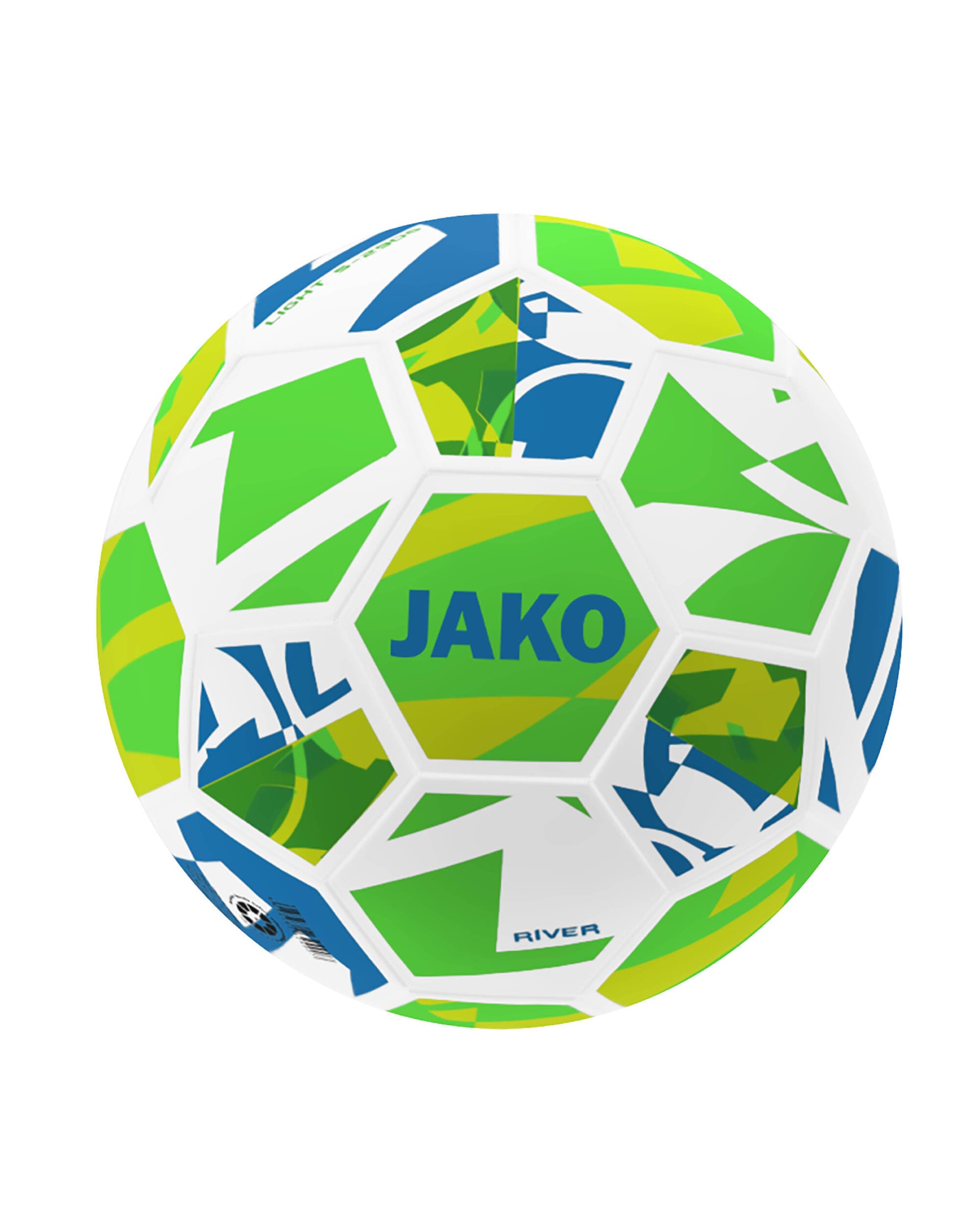 JAKO Lightball River, weiß/neongrün/Neongelb, 4 (290g)