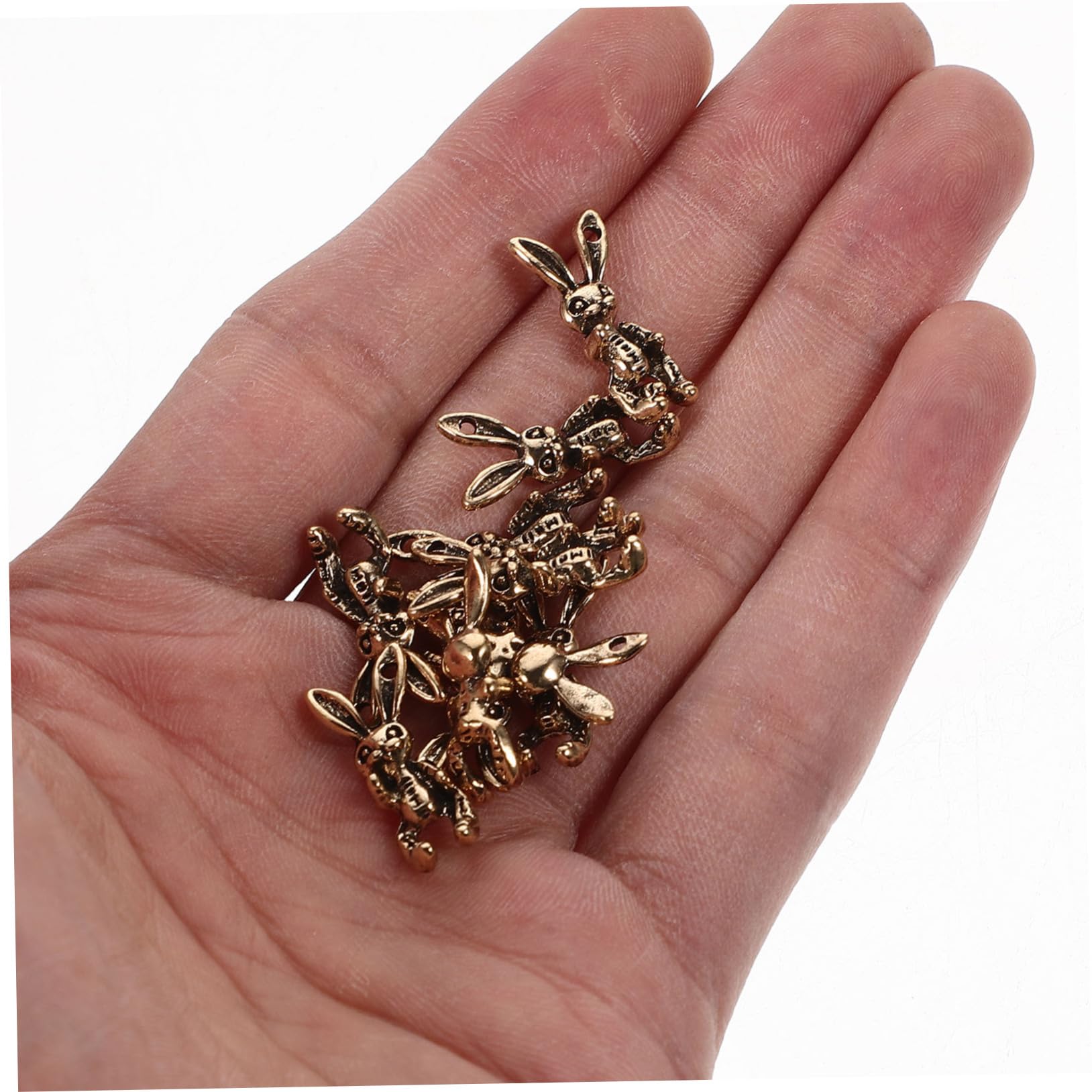 Healeved 150pezzi Charm Per Unghie Forma Di Ragno e Coniglio Decorazioni Artistiche Per Nail Art Accessori Per Manicure Perfetti Per Unghie Naturali e Artificiali