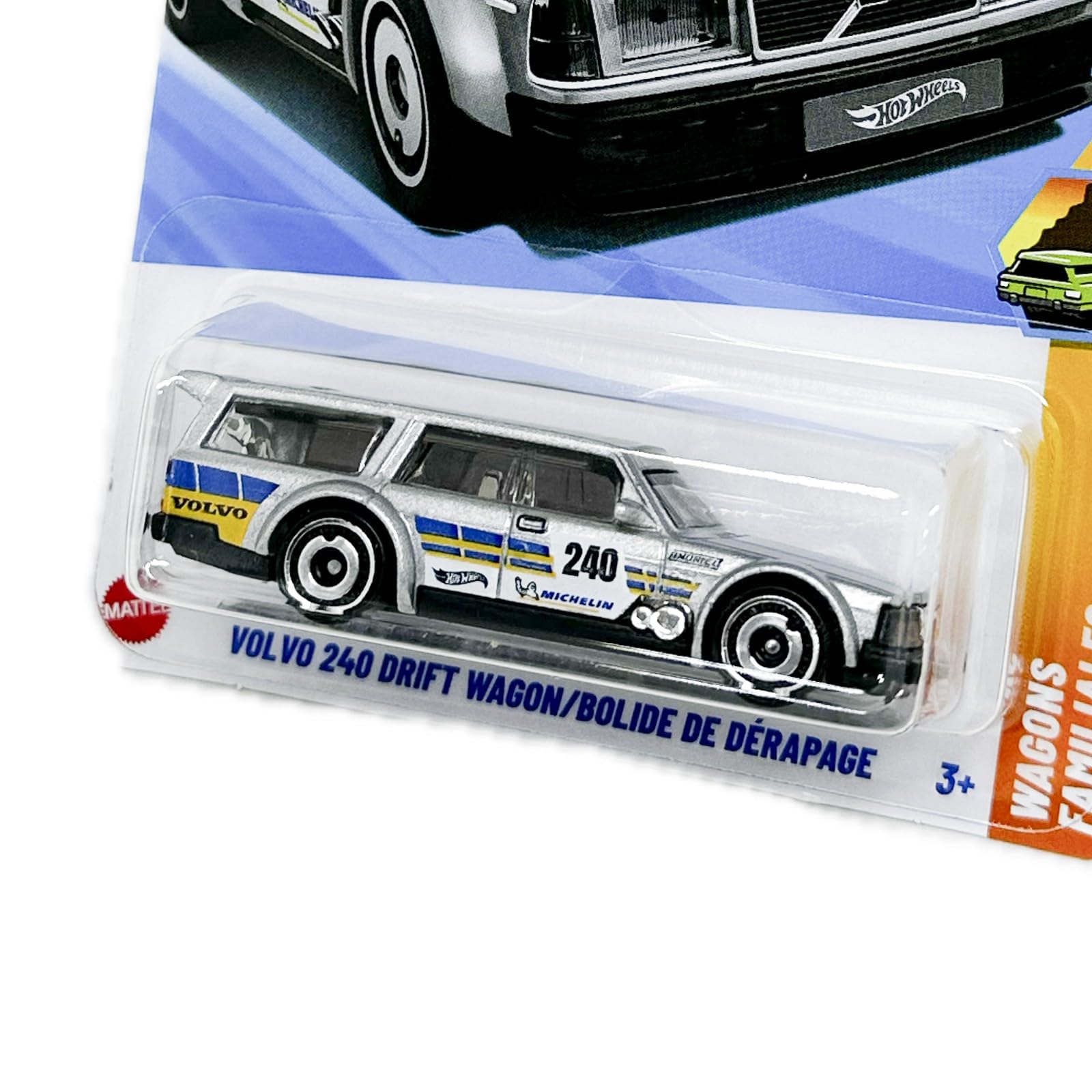 Amazon.co.jp: Hot Wheels Volvo 240 ドリフトワゴン (JBB40) - ワゴン