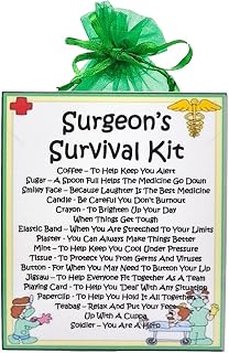 Surgeon's Survival Kit - Fun Novelty Gift & Card Alternative / Birthday Present / Thank You / Surgeon Gift / Unique Gift Idea