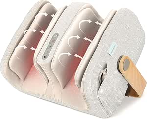 Homedics Luxe Comfort Foot and Calf Massager with Heat
