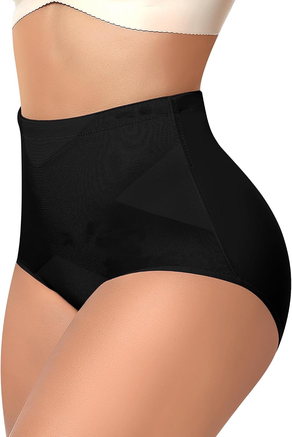 Werena Tummy Control Shapewear Panties for Women Panty Girdle High Waisted Body Shaper Cross Shaping Underwear
