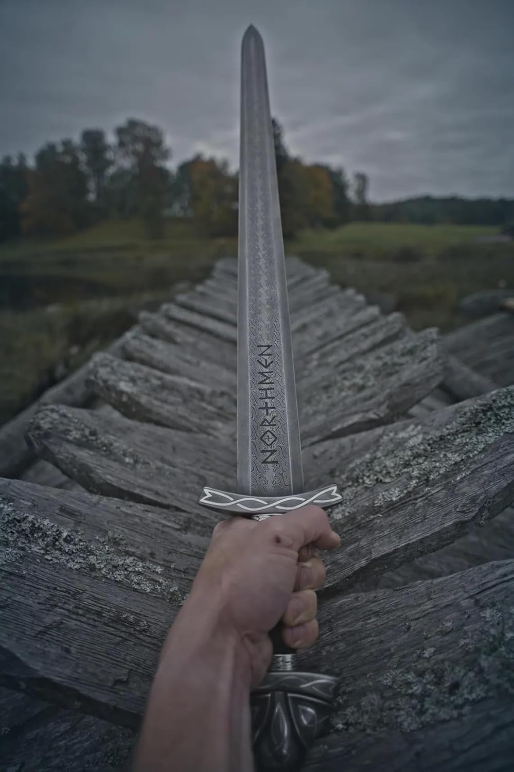 Viking Store Viking Sword Northman Damascus Steel Sword Medieval Sword Norse Swords` Gift for Him - Image 5