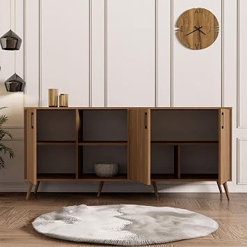 Mezza 1622 Exxen 180 Cm (Ahşap Ayakli) Modern Konsol Ürgüp