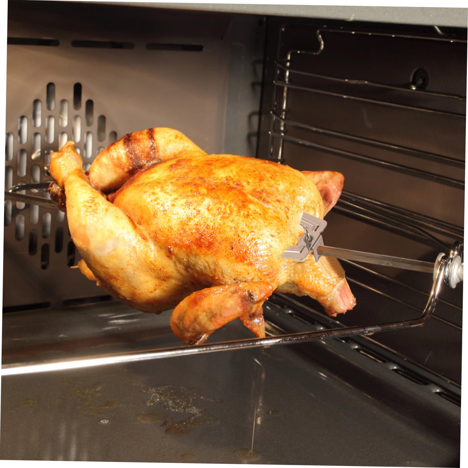 Hemobllo 30 Set Di Forchette Per Pollo Alla Griglia Componenti Per Griglia Tostapane Forno Girarrosto Asta Macchina Per Girarrosto Friggitrici Padella Forno Fornitura Di Carne