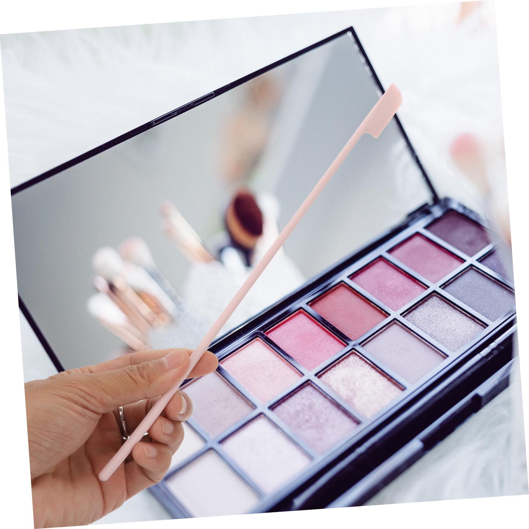 Housoutil 27 Piezas Espátula de silicona 9 piezas loción espátula aplicadores de maquillaje raspador de silicona espátula para crema constituir Herramientas de maquillaje gel de sílice