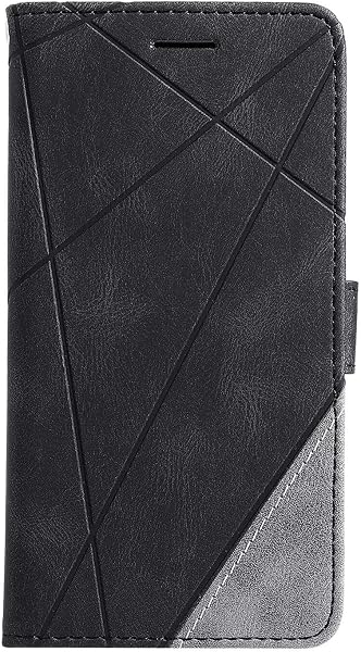 Cover per Galaxy J7 2017, Flip Caso in PU Pelle Case Cover Portafoglio Custodia per Samsung Galaxy J7 2017, [Kickstand] [Slot per Schede], Nero - 2