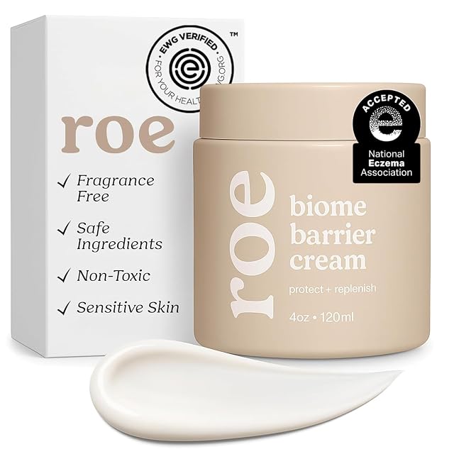 Roe Wellness- Baby Cream Lotion Ointment EWG Verified Non-Toxic Ingredients Full Body Biome Barrier Dry Skin Itch Relief