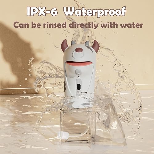 Miniatura 3 de Dispensador automático de jabón, dispensador de jabón de manos sin contacto espumoso para niños, IPX6 impermeable lindo dispensador de espuma de
