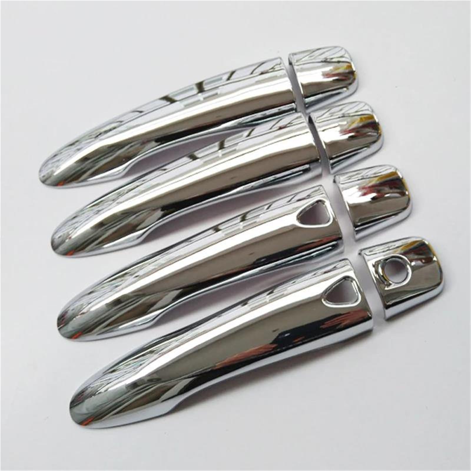 ZAPORA for Nissan for Navara for NP300 D23 for Frontier 2016-2023 Car Door Handle Cover Trim Chrome Accessories(K3YS)