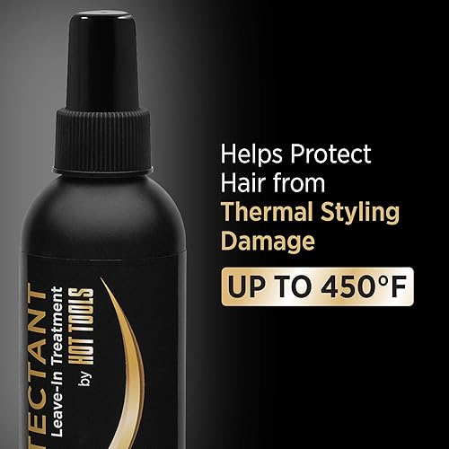 Miniatura 2 de Hot Tools Spray de tratamiento sin enjuague protector contra el calor del cabello, 8 onzas