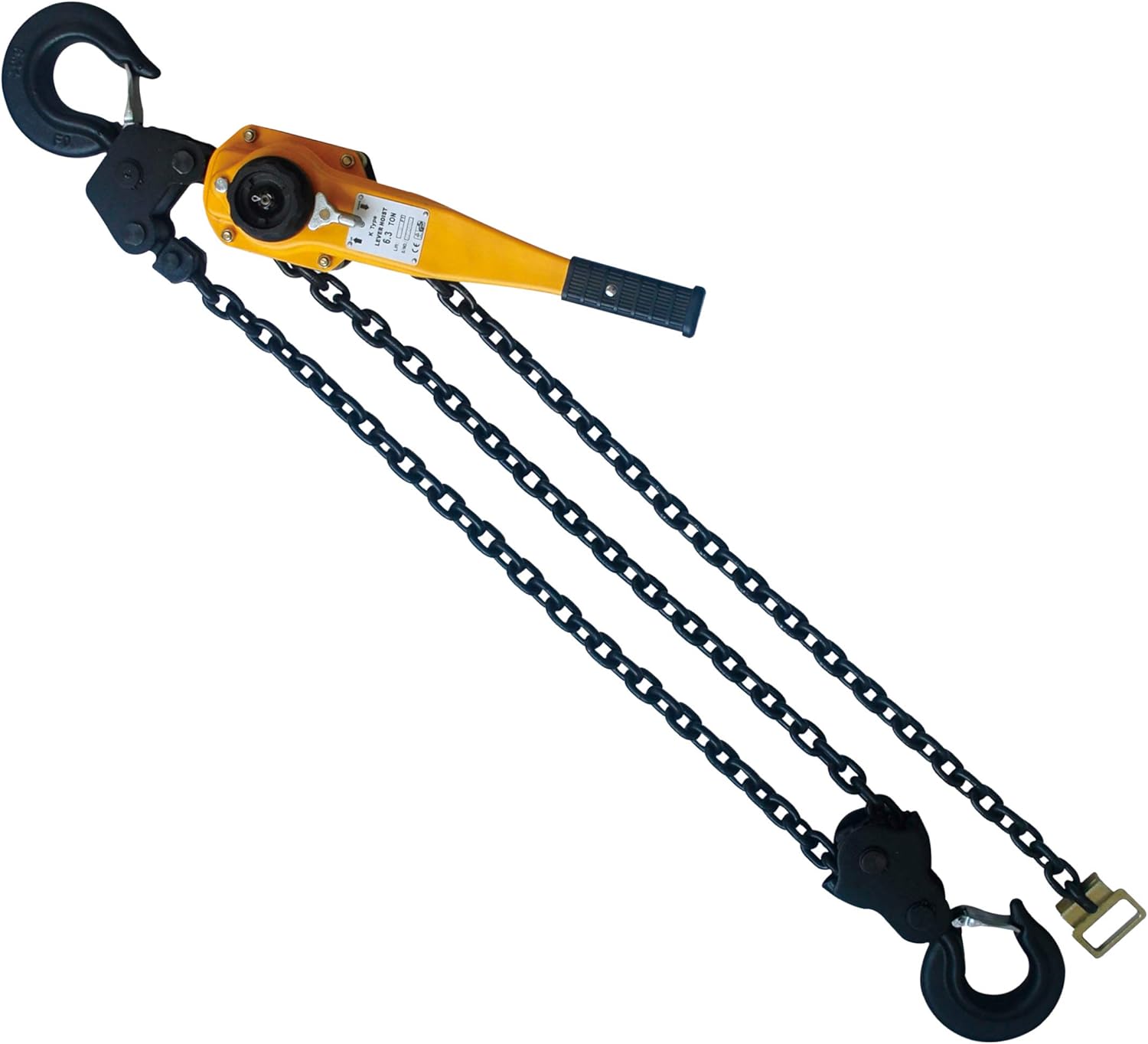 Manual Hoists 3/4 Ton x 10FT Chain Come Along Lever Chain Hoist Puller