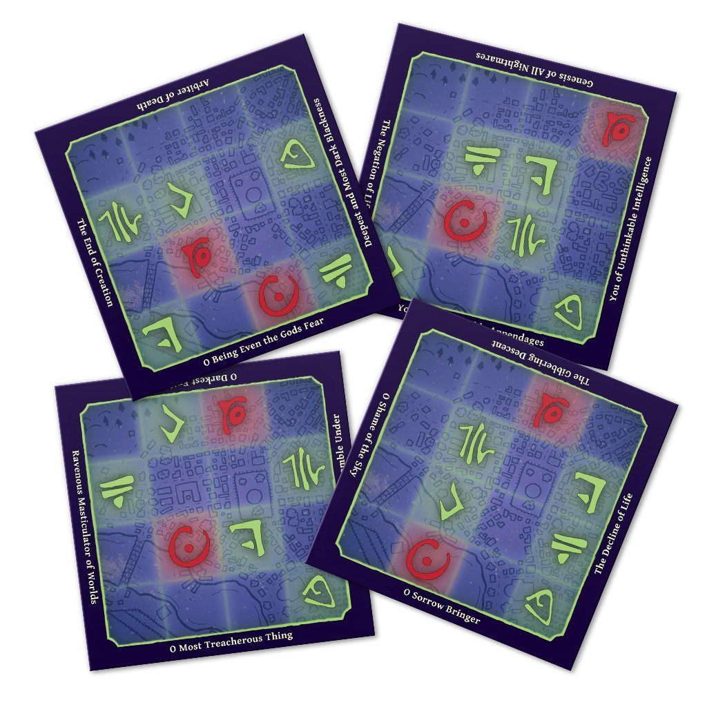 WizKids A'Writhe: A Game of Eldritch Contortions Board Game
