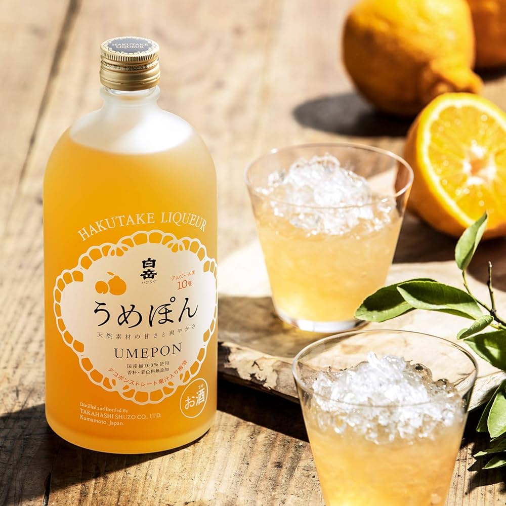 うめぼんば Amazon.co.jp: 高橋酒造 白岳 うめぽん [ リキュール 10度 熊本県