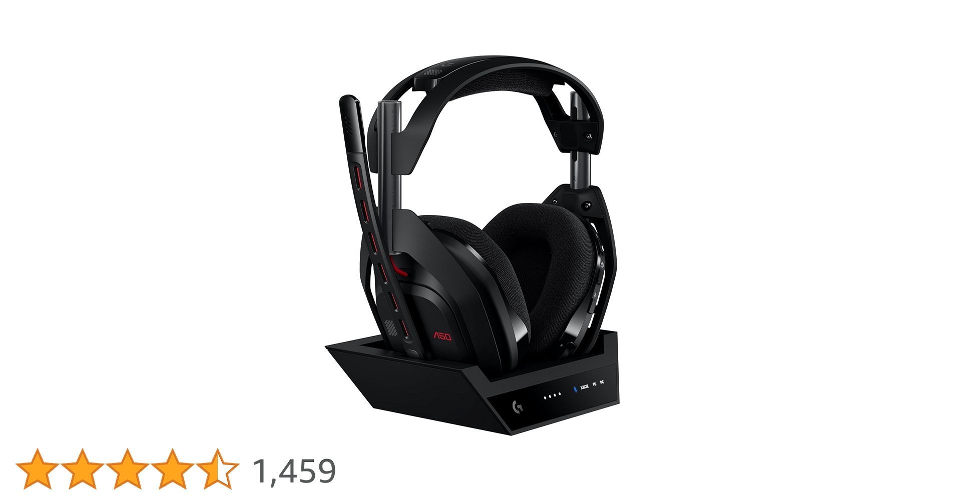 ヘッドホン ASTRO A50 Wireless + BASE STATION A50WL Logitech G Astro A50 (Gen 5) wireless gaming headset with base.