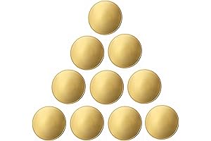 10-Pack Gold Stamping Blanks for Personalized Crafts and Engraving