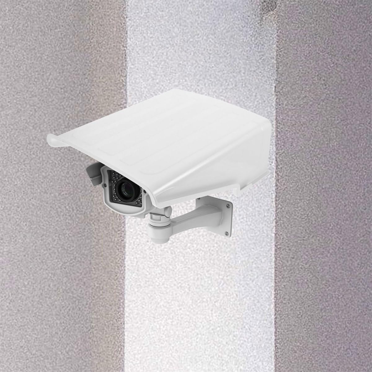 BESPORTBLE Copertura 2 Esterna Telecamera e Antipioggia Sicurezza di Prolunga in Plastica Bianca, Protezione Solare Antipolvere Pezzi Durata della Fotocamera