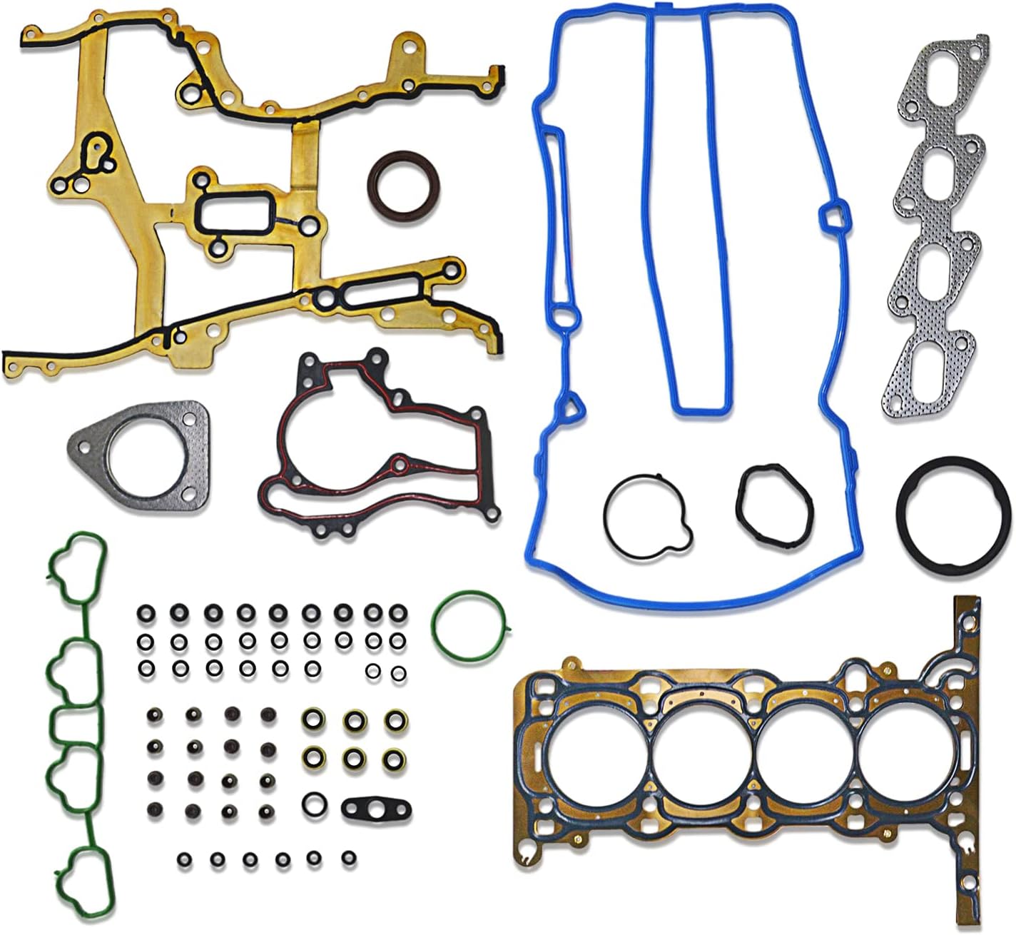 Engine Cylinder Head Gasket Kit Compatible with 2011-2016 Chevrolet Cruze/Sonic/Trax Buick Encore,1.4L Gas DOHC VIN-B C9 HS54898 HS26540PT-1 (No Bolt)