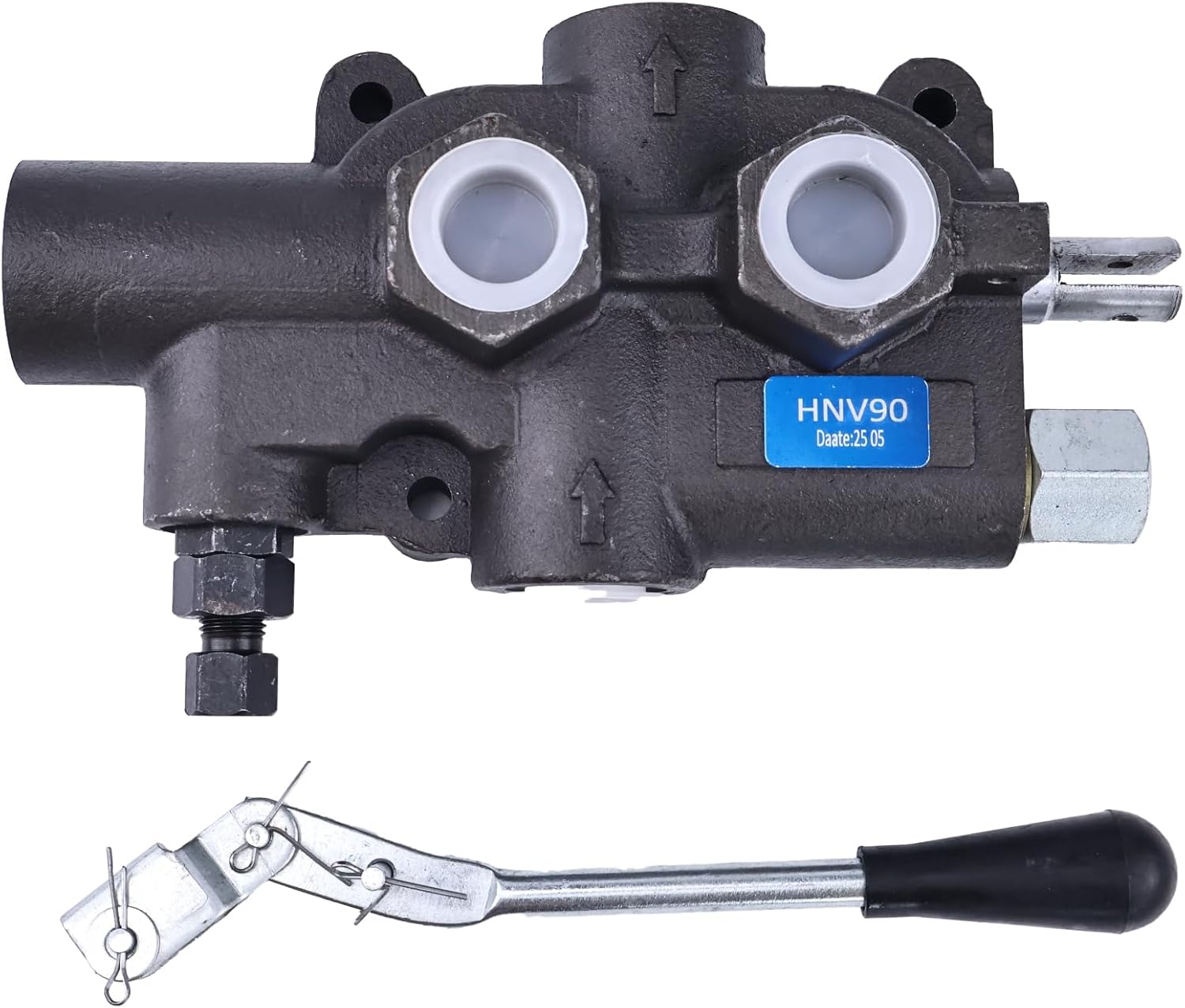 1 Spool 21 GPM 4300 PSI Hydraulic Control Valve Compatible With Various Log Splitters Tractors SAE Ports Detent Release