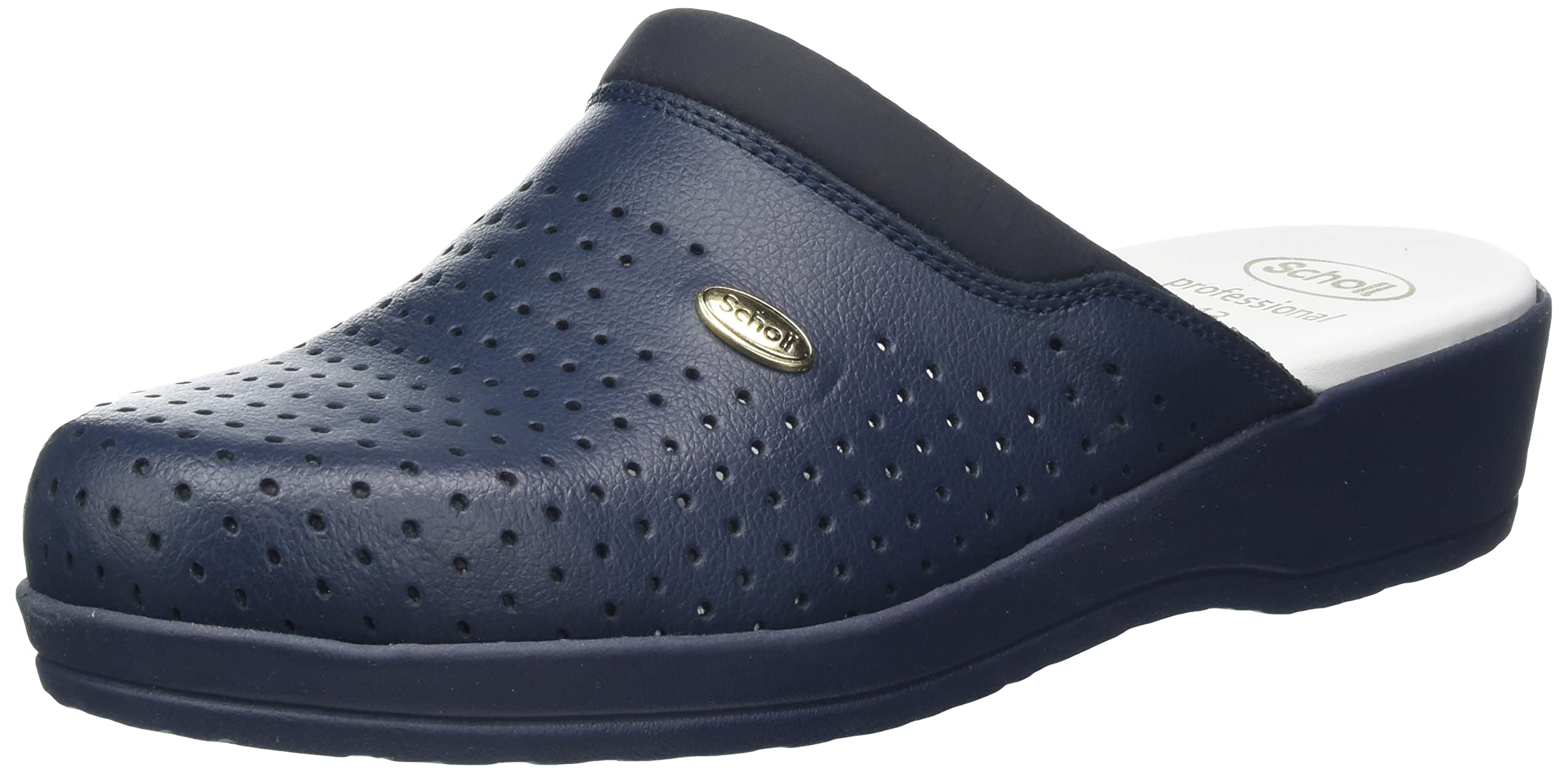 Scholl Linea Professionale Clog backguard, Blu, 39 EU