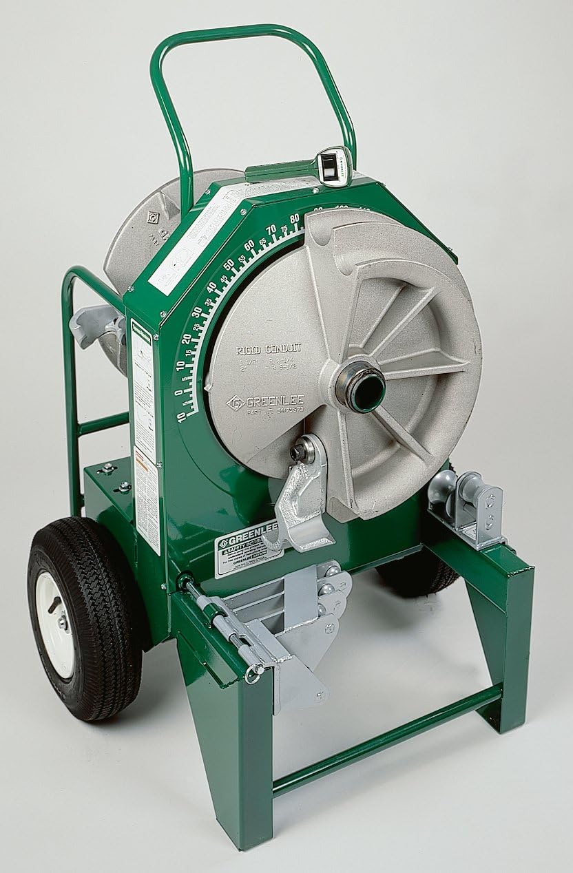 Greenlee 555E Deluxe Electric Bender for 1/2" 2" EMT Conduit Rebar