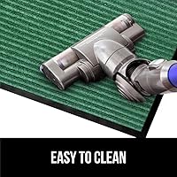 Vista 45 de Gorilla Grip - Tapete afelpado original de goma con perfil bajo, resistente, duradero, impermeable y fácil de limpiar para interior y exterior