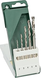 Bosch 2609255326 Wood Drill Bit Set (5 Pieces...,