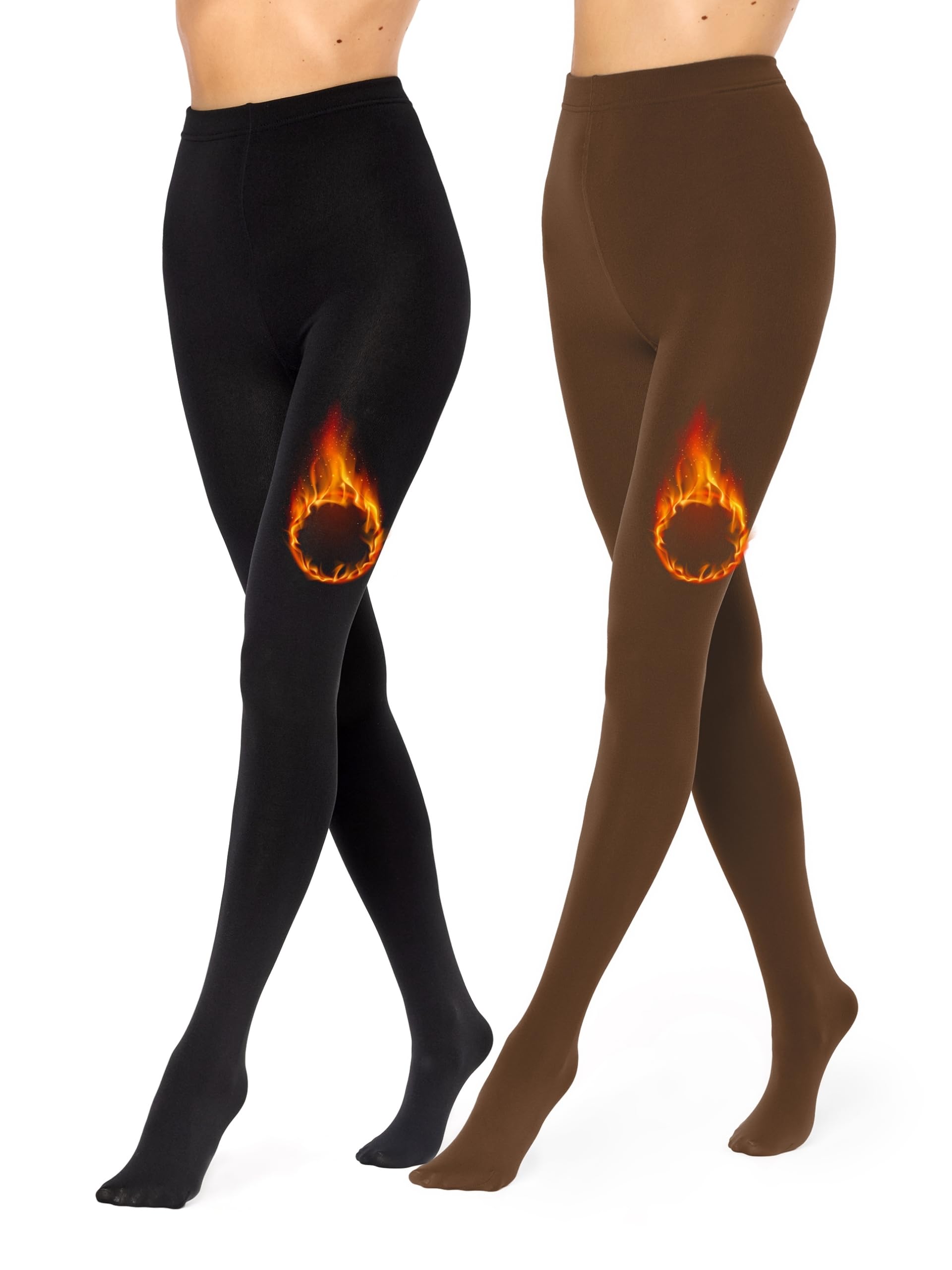 Merry Style Thermo Strumpfhose Damen Winter gefütterte Strumpfhose wärme Tights Thermostrumpfhose Strumpfhosen Damen Winter Thermo Leggings Outdoor MS-ATX-442