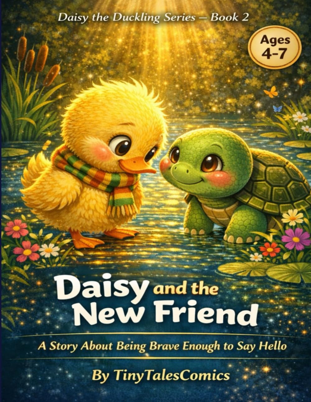 Daisy and the New Friend: A Children’s Picture Book About Friendship, Kindness, and Accepting Differences (Ages 4–7) (Daisy the Duckling Adventures)