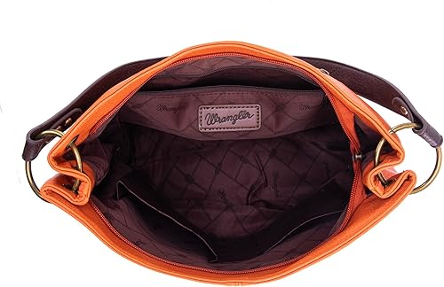 Miniatura 6 de Wrangler Hobo - Bolsas para mujer de cuero vegano con asa superior, bolsos de hombro y bolsos