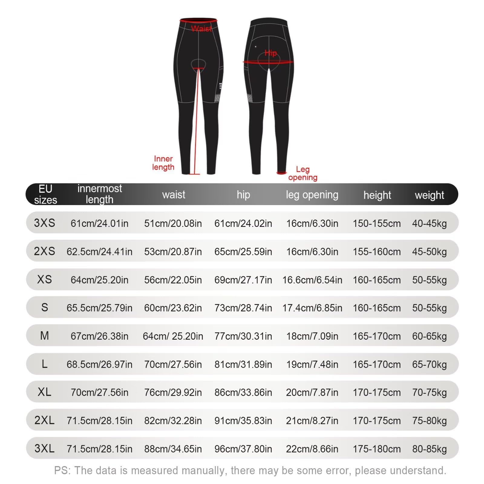 INBIKE Pantalon de cyclisme rembourré 3D pour femme - Séchage rapide - Pour vélo de plein air - Cycliste