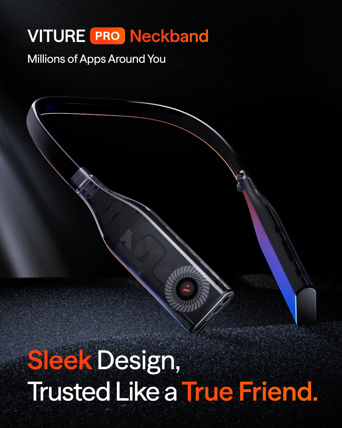 Amazon.com: VITURE Pro Neckband 256GB XR Streaming Device, 12GB